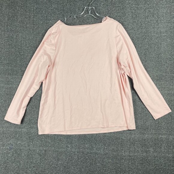 Talbots Womens Top 2X/2XP Work Office Capsule Everyday Minimal Staple Norm Basic - Picture 4 of 9